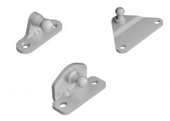 Bevestigingsmateriaal gasveren