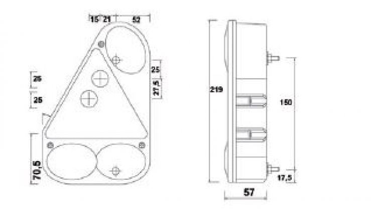 Oorpunt 3 - 409339.001 - combinatie achterlichten