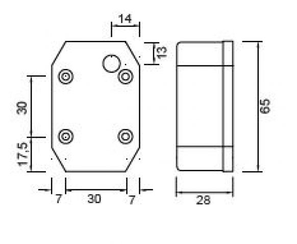 Flexipoint LED - 415778.001 - Zijmarkeringslichten
