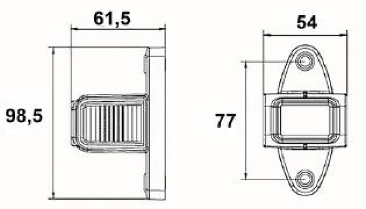 Superpoint 4 LED 12V/24V - 420313.001 - Opruimingslichten