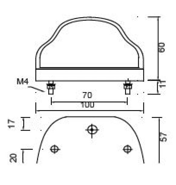 Regpoint - 402521.002 - Kentekenplaatverlichting