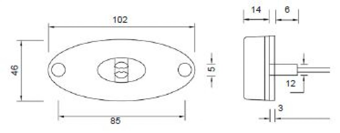 Flatpoint 2 LED - 408152.001 - positielichten