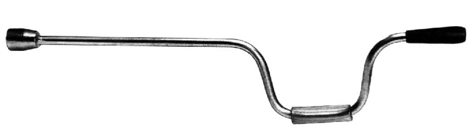 Crank 660mm - 201858.001 - Steunpoten