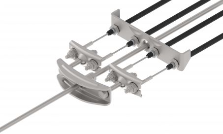 Compensatieschaal compl. voor tandemchassis - 409907.001 - Overbrengingsinrichting