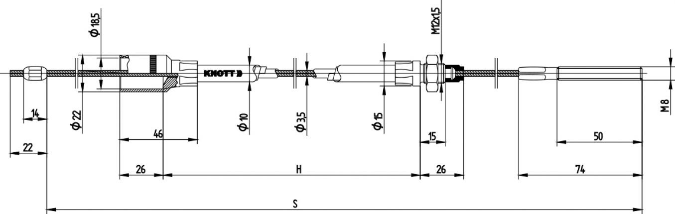 Staalkabel takel (1830/2040) - 33921-1.23 - Staalkabel takels