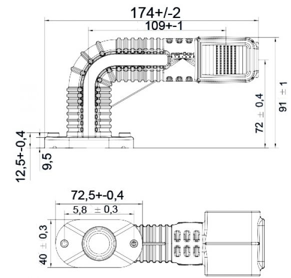 Superpoint 4 LED 12/24V - 421944.001 - Opruimingslichten