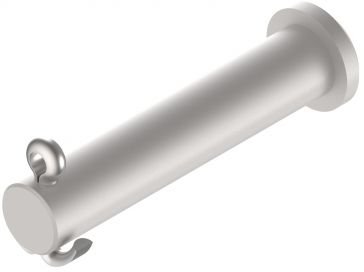 Pin incl. splitpen (strop) - 421100.001 - Steunwielen onderdelen