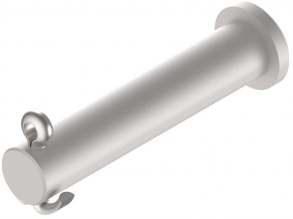 Pin incl. splitpen (strop) - 421100.001 - Steunwielen onderdelen