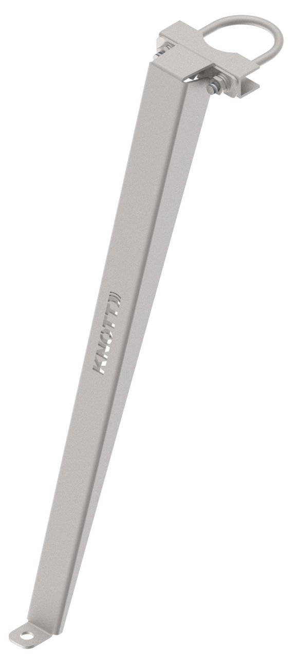 Steunwielpoot bevestigingshoek 107° - 209717.001 - Steunwielpoot