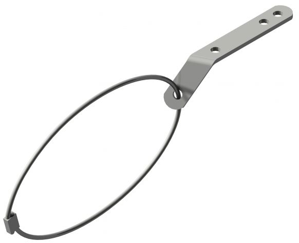 Bevestigingskabel met beugel - 407822.001 - Flenskogel