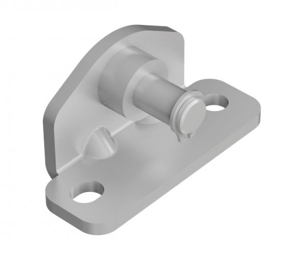 Hoekplaat - 416932.001 - bevestigingsmateriaal gasveer