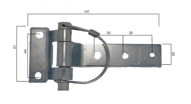 Scharnier - 417461.001 - Scharnieren