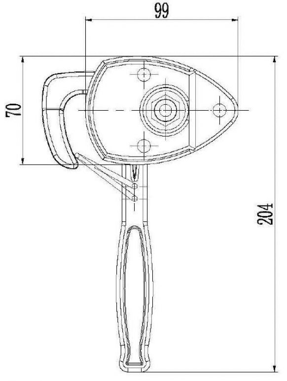 Hoekhendelslot - 4803499X - Sloten