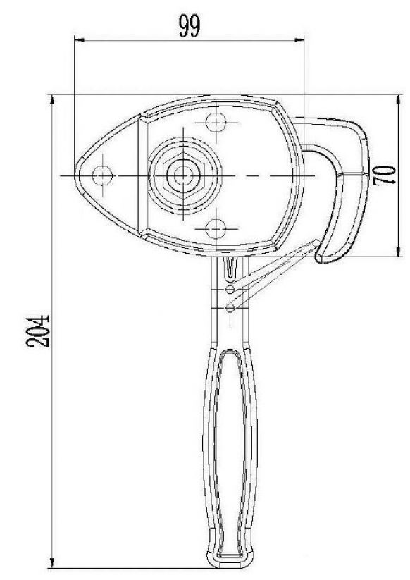 Hoekhendelslot - 4803509X - Sloten