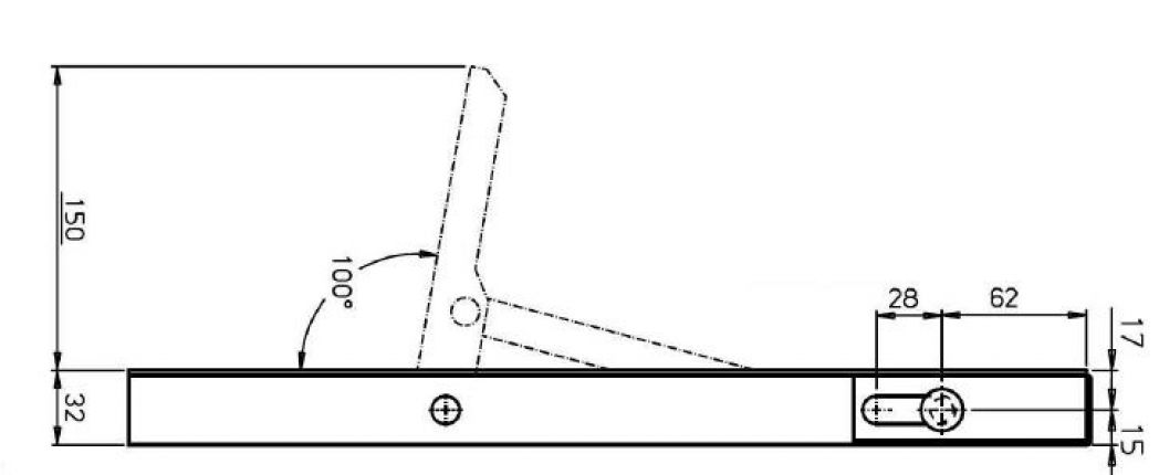 Lange afstands sluiting - 406961.002 - Bevestigingsmiddelen