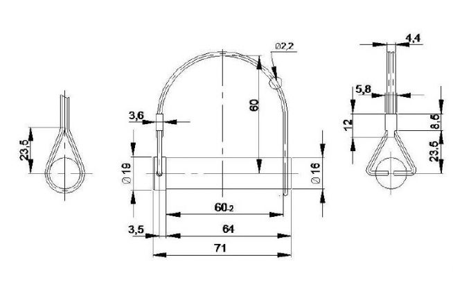 Scharnierpen - 404275.001 - Scharnieren