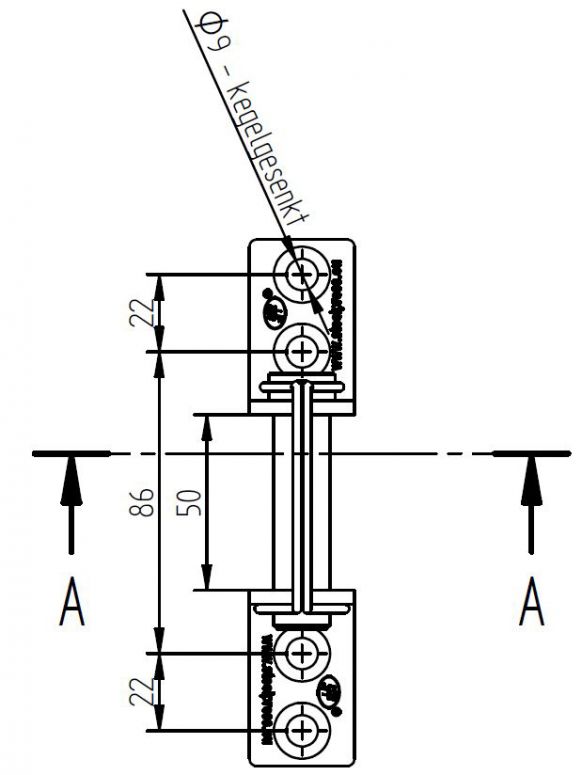 Scharnierpen - 413623.001 - Scharnieren
