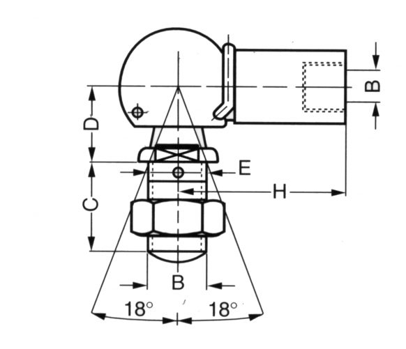 Hoekverbinding - 402912.001 - gasveer toebehoren