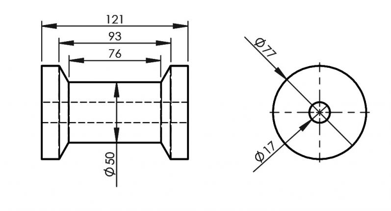 Kielrol - 402809.002 - Boottrailer