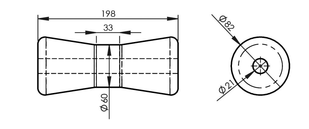 Kielrollen - 402809.003 - Boottrailer