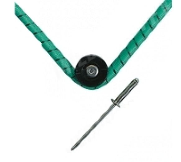 Ronde knop - 402419.001 - Dekzeil sluiting