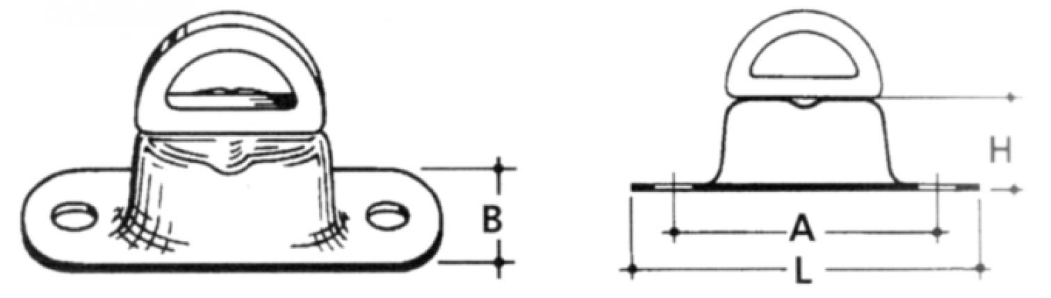 Draaislot - 404917.001 - Dekzeilbevestiging