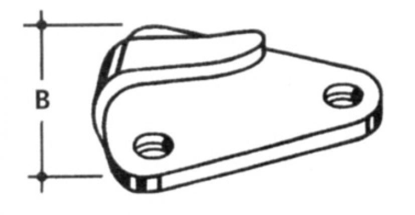 Dekzeilhaak - 422224.001 - Dekzeilbevestiging