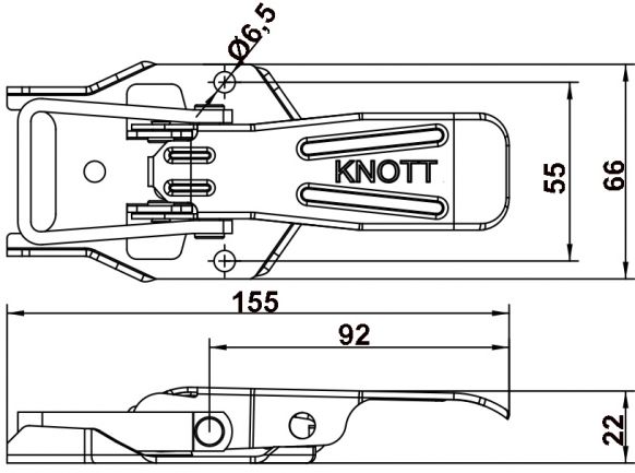 Excentrisch slot - 6S5692.001 - Sloten
