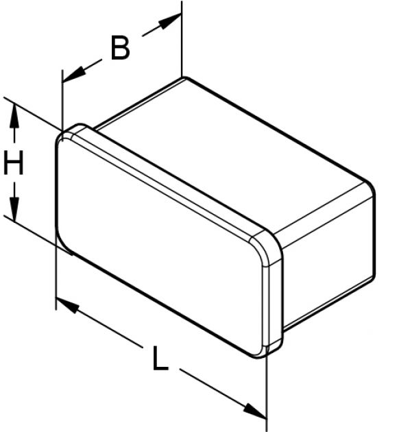 Opbergdoos "82201 Blackit" - 416785.001 - Opbergdozen