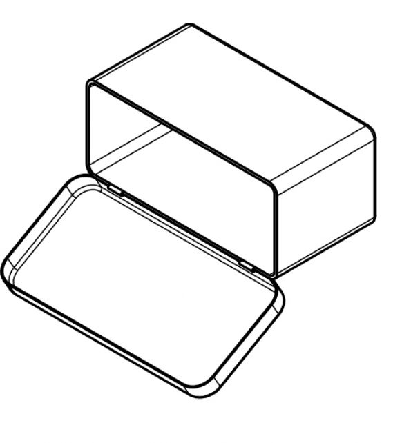 Opbergdoos "81006 Welvet" - 408538.001 - Opbergdozen