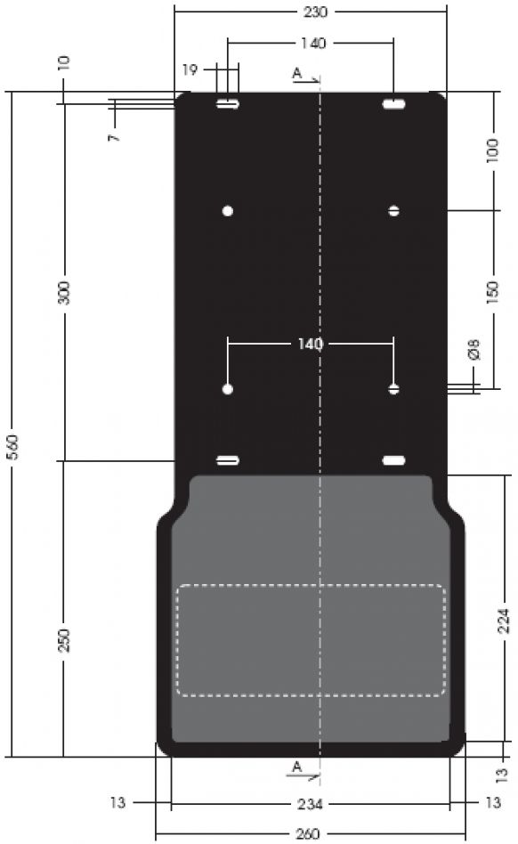 Spatlappen Anti-Spray