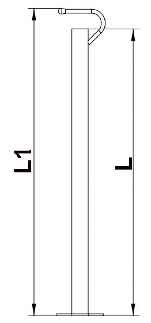 Valsteun met handvat