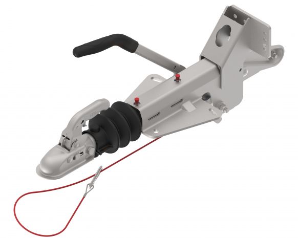 Oploopinrichting flens met steunwielsteun - 205800.001 - Oploopinrichting