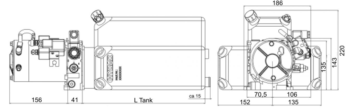 Hydr. elektrische pomp - 409837.001 - Elektrische pompen