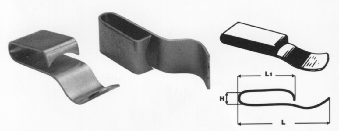 Cassis kabelklem, gegalvaniseerd staal - 419768.001 - Kabeltoebehoren