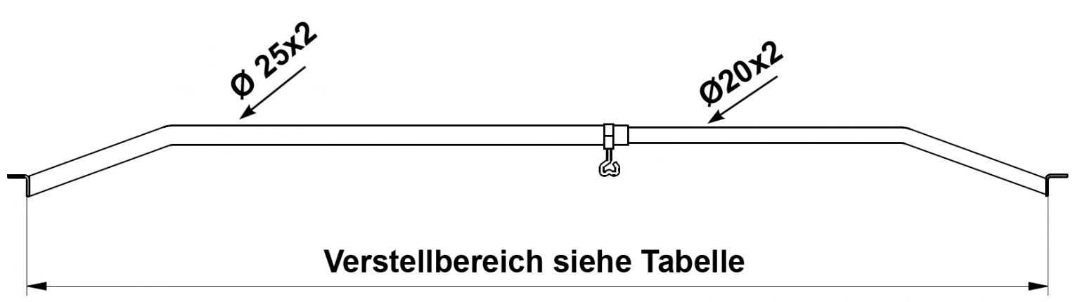 Beugel voor dekzeil - 418542.001 - Dekzeilen en toebehoren