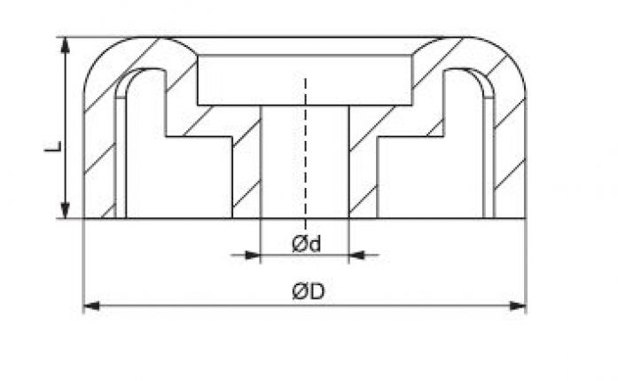 Einddop 3" - 6X1067.001 - Boottrailer
