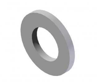 vlakke sluitring met afschuining - D125.013 - DIN-onderdelen